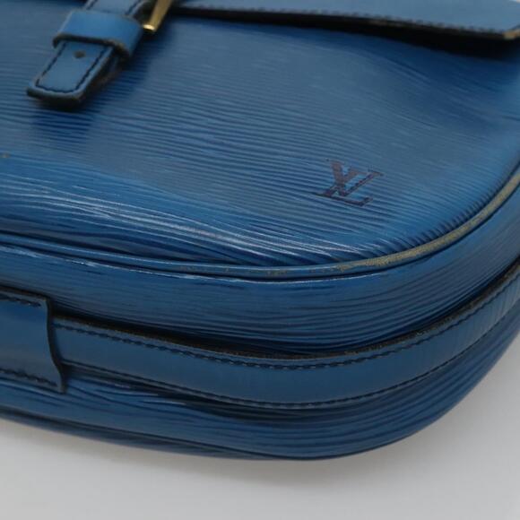 LOUIS VUITTON Epi June Feuille Shoulder Bag Blue M52155 - Picture 8 of 16